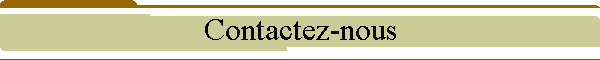 Contactez-nous